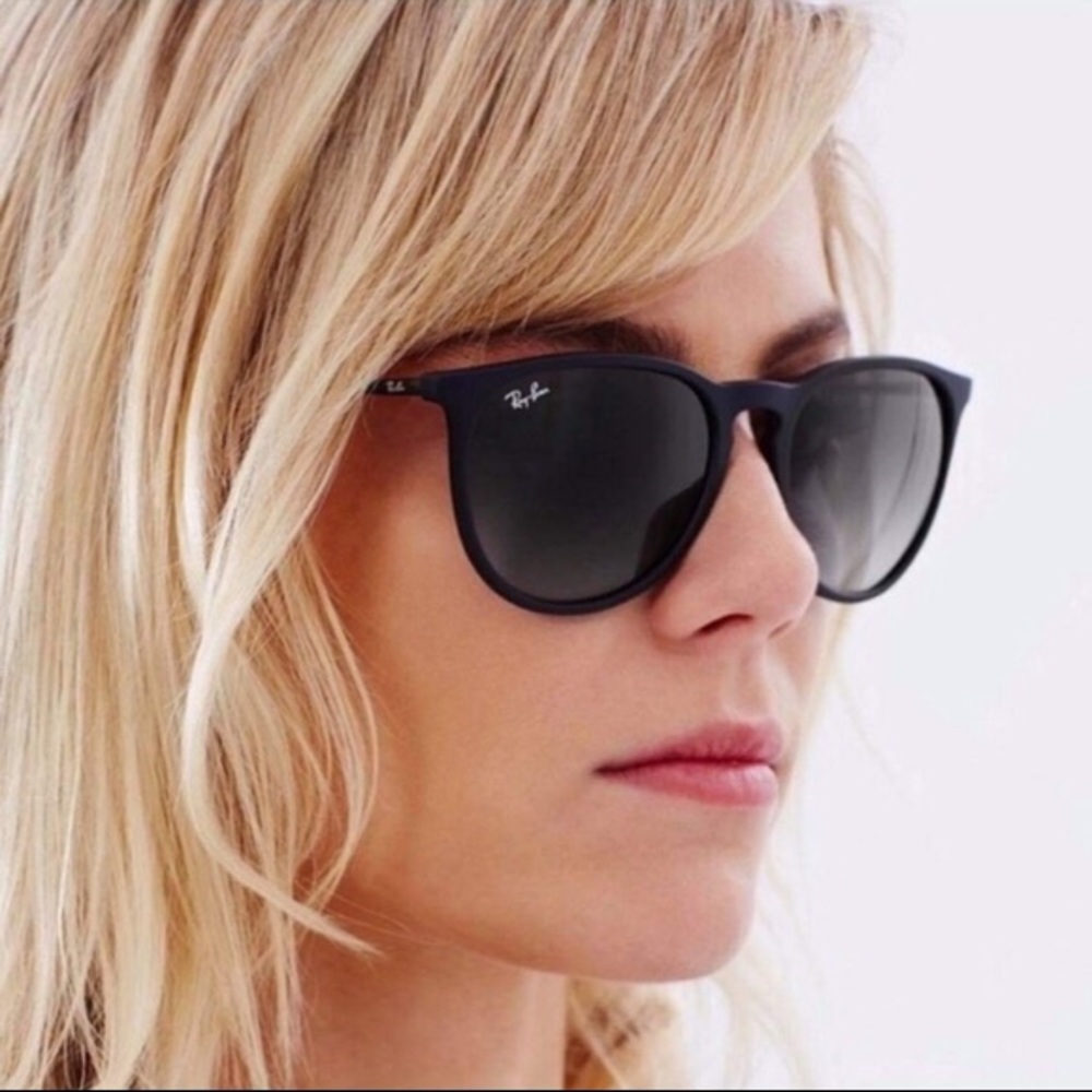 Ray-Ban Erika Matte Black Sunglasses